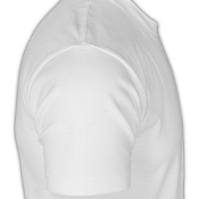SKT002 printstar White 001 Short Sleeve Men's T-shirt 00085-CVT DIY Solid Color T-shirt Personality Group T-shirt Special Store T-shirt Price Thick Pound T-shirt side view